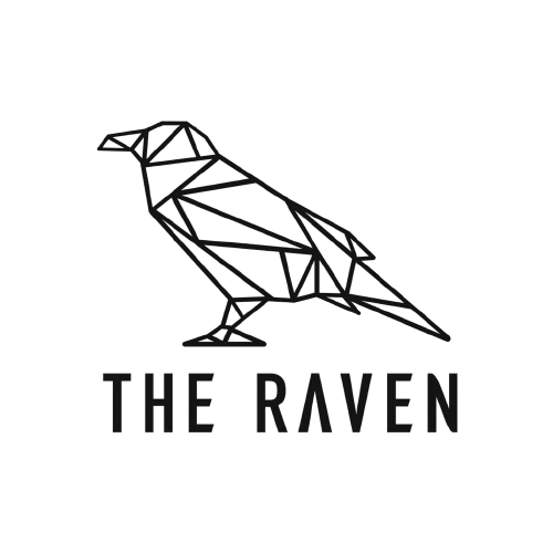 The Raven Logo Baltas