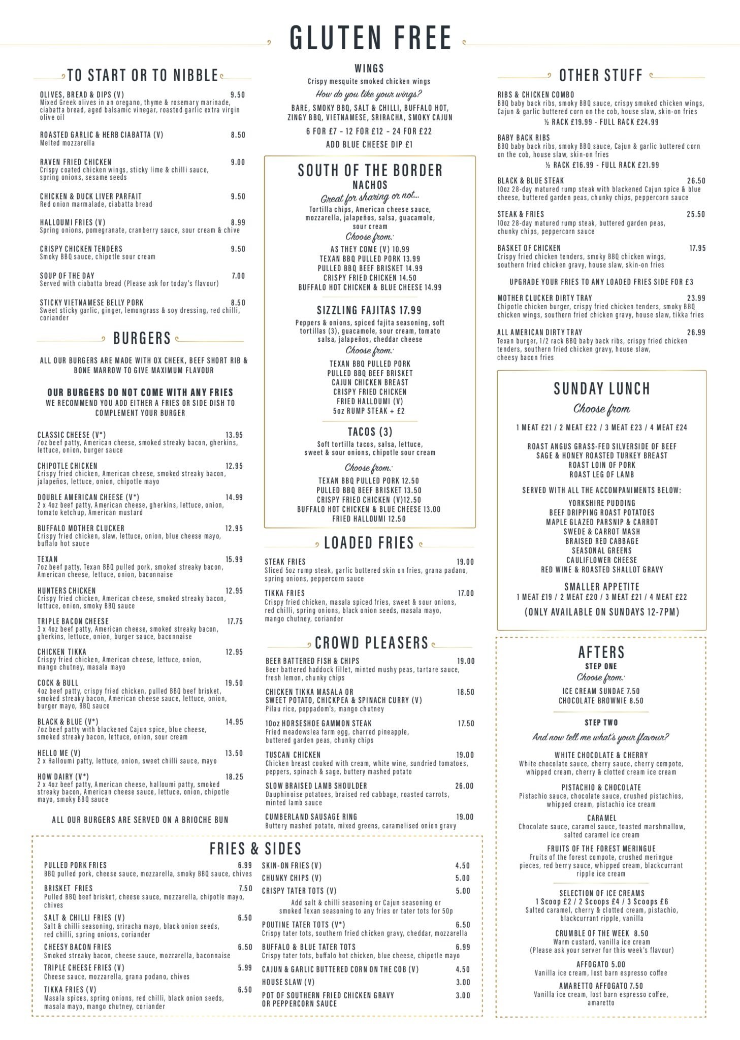 TR Gluten Free Menu Winter 25 1 page 0001